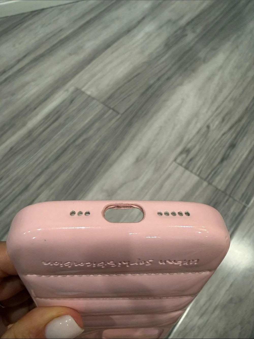 The Puffer Case® - Pink Gloss (Urban Sophistication) iPhone 16 Pro